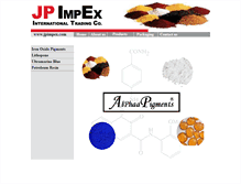 Tablet Screenshot of jpimpex.com